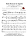 Battle Hymn of the Republic - Group Hymn Singing w/organ acc - LM4003/1DOWNLOAD